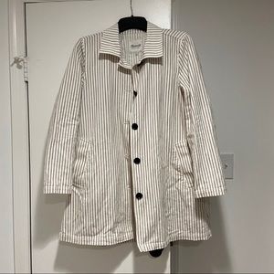 Madewell Striped Coat
